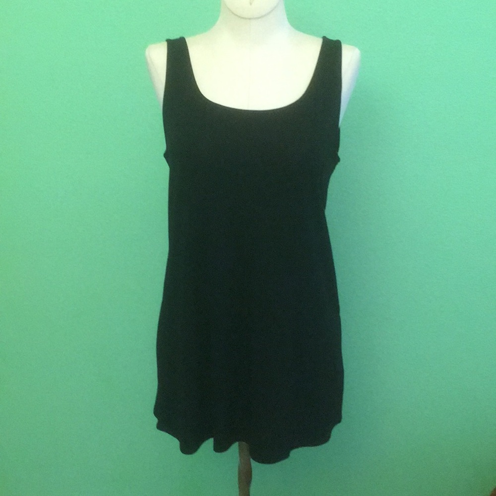 New Eileen Fisher Silk Georgette Crêpe Long Shell